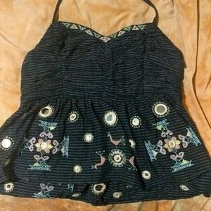 Free People Tie up Halter